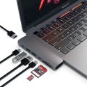 Satechi ST-CMBPM dokstacija USB 3.2 Gen 1 (3.1 Gen 1) Type-C Pelēks