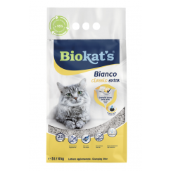 Smiltis kaķu tualetēm - Biokats Bianco Extra 5 L