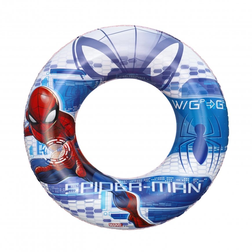 Bestway Marvel Spider-Man Inflatable Swim Tube 56 cm