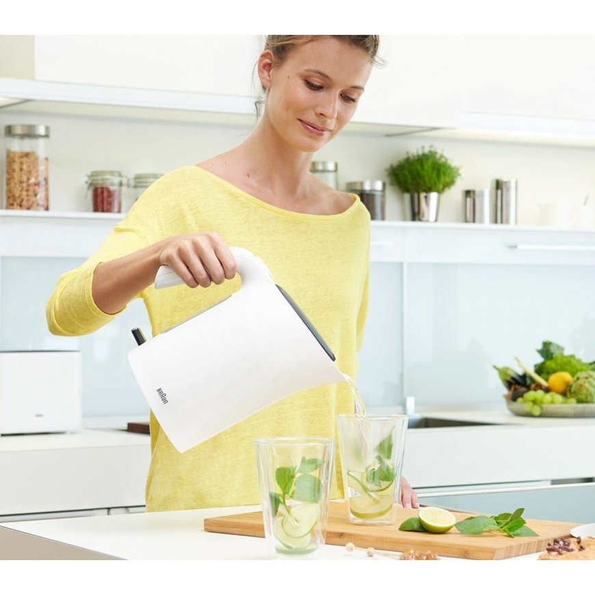 Braun PurEase WK 3100 WH elektrinis virdulys 1,7 L 2200 W Balta – 4