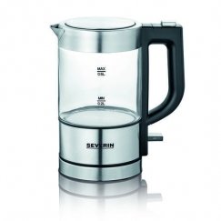 Severin WK 3472 elektriskās tējkanna 0,5 L 1100 W Sudrabs