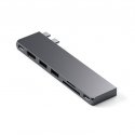 Satechi ST-HUCPHSM knyginių kompiuterių dokas / jungčių replikatorius Prijungimas USB 3.2 Gen 2 (3.1 Satechi ST-HUCPHSM knyginių kompiuterių dokas / jungčių replikatorius Prijungimas USB 3.2 Gen 2 (3.1