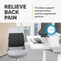 Fellowes Breyta Comfort Cushion Back Support For Office Chair Black - 100119852 Melns Fellowes Breyta Comfort Cushion Back Support For Office Chair Black - 100119852 Melns