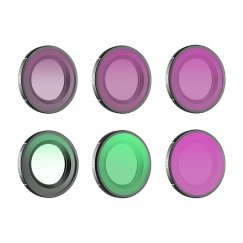 6-osaline komplekt Sunnylife 1/4 Black Mist + CPL + ND8 + ND16 + ND32 + ND64 filtreid Osmo Nano jaoks