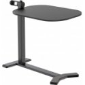 Spacetronik Buddy 07 table with manual adjustment, white wood Spacetronik Buddy 07 table with manual adjustment, white wood