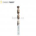 sukamasis grąžtas medienalle 4,5 mm, Timber Twist series, Alpen [0067100450100]