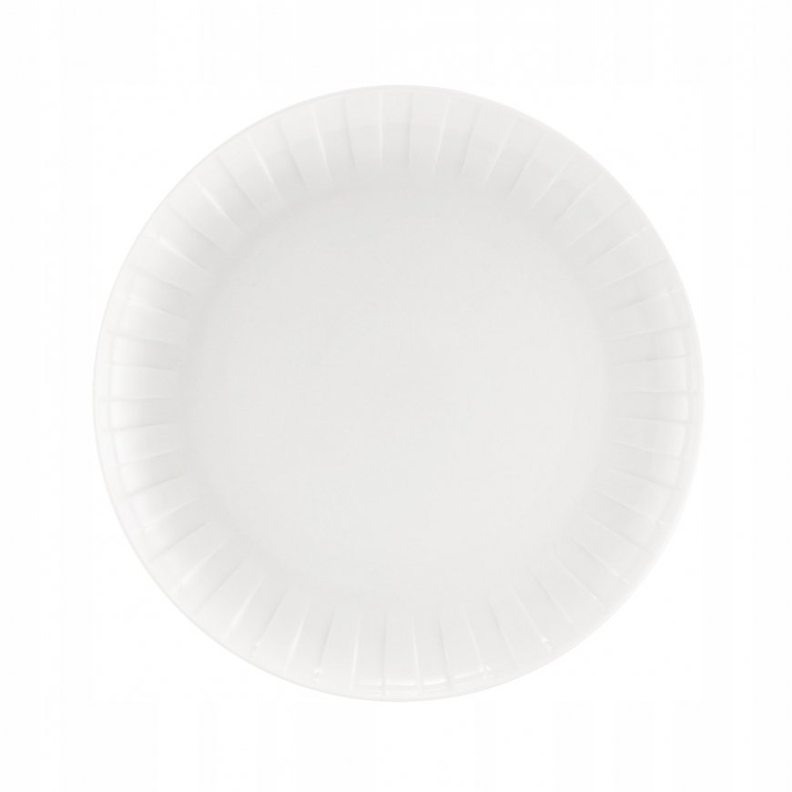Ligne dinner plate 26 cm white AMBITION