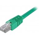 Deltaco STP-63G tīkla kabelis Zaļš 3 m Cat6