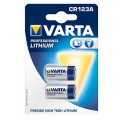 Varta 2x CR123A Ühekordne patarei Liitium