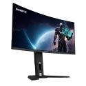 GIGABYTE MO34WQC2 PC lamekuvar 86,4 cm (34") 3440 x 1440 pikslit Wide Quad HD OLED-ekraan Must GIGABYTE MO34WQC2 PC lamekuvar 86,4 cm (34") 3440 x 1440 pikslit Wide Quad HD OLED-ekraan Must