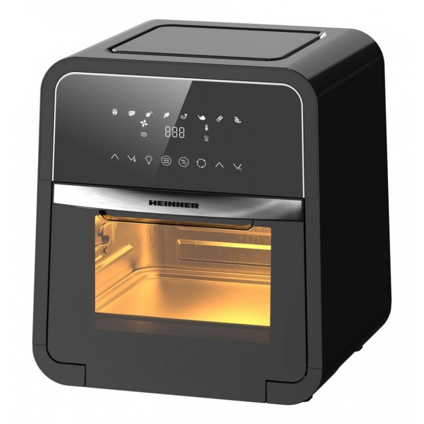 Heinner HAF-B12BK2000 fryer Single 12 L Stand-alone 2000 W Hot air fryer Black