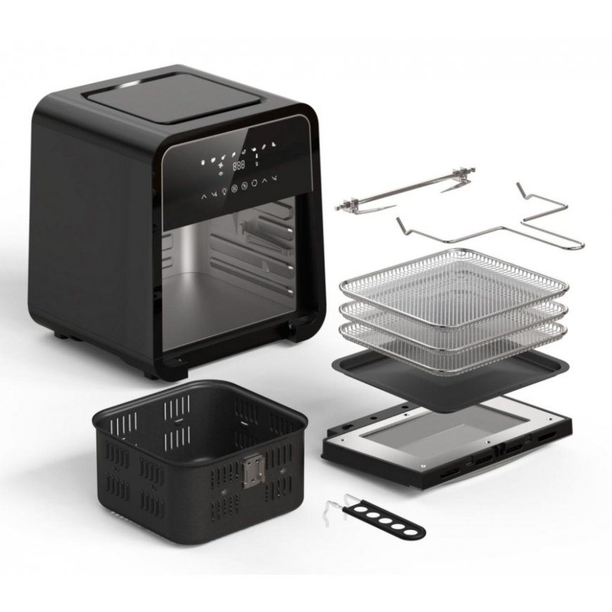 Heinner HAF-B12BK2000 fryer Single 12 L Stand-alone 2000 W Hot air fryer Black – 3