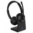 Deltaco HL-100 kuulokkeet ja kuulokemikrofoni Langaton Pääpanta Puhelut/Musiikki Bluetooth Lataustel Deltaco HL-100 kuulokkeet ja kuulokemikrofoni Langaton Pääpanta Puhelut/Musiikki Bluetooth Lataustel