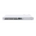 Mikrotik CRS312-4C+8XG-RM tīkla pārslēgs Vadīts L3 10G Ethernet (100/1000/10000) 1U Balts Mikrotik CRS312-4C+8XG-RM tīkla pārslēgs Vadīts L3 10G Ethernet (100/1000/10000) 1U Balts