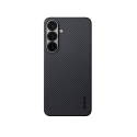Pitaka Ultra-Slim korpus Samsung S25+ musta/hall ribakanga