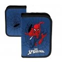 2 zipper pencil case with accessories Spiderman red-blue 2 zipper pencil case with accessories Spiderman red-blue