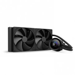NZXT Kraken Plus 280 Procesorius Universalusis skystinis aušintuvas 14 cm Juoda
