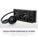 NZXT Kraken Plus 280 Procesors Universāls šķidruma dzesētājs 14 cm Melns NZXT Kraken Plus 280 Procesors Universāls šķidruma dzesētājs 14 cm Melns