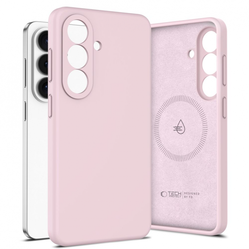 TECH-PROTECT SILICONE MAGSAFE GALAXY S26 PINK PEARL – 2