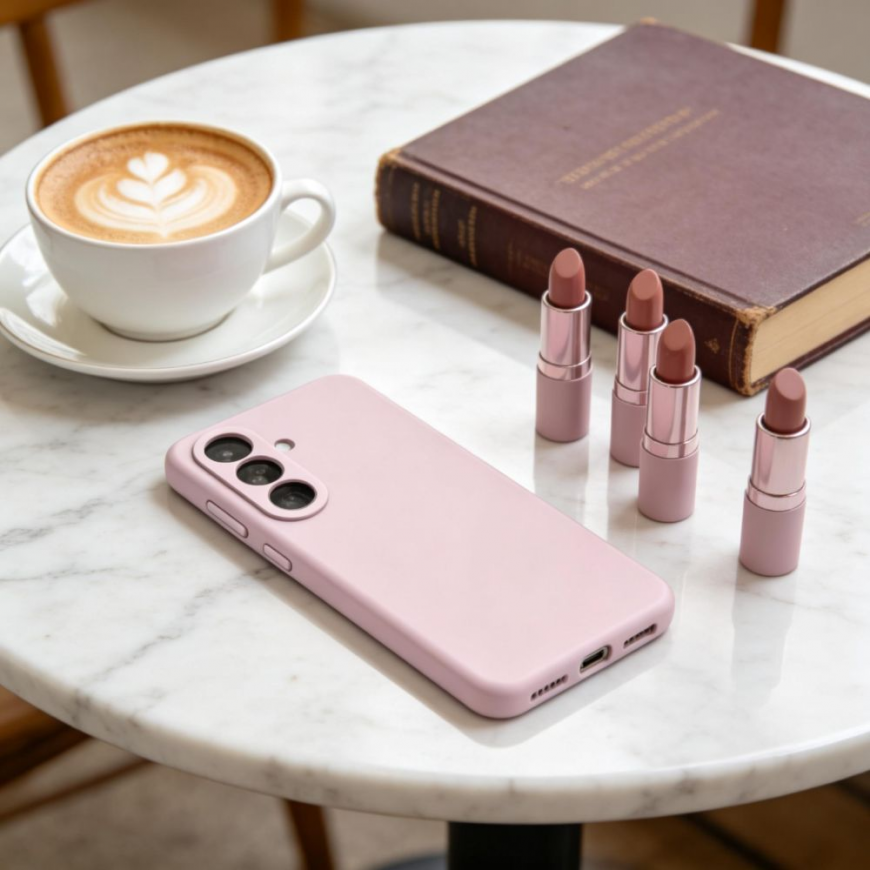 TECH-PROTECT SILICONE MAGSAFE GALAXY S26 PINK PEARL – 3