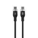HYPER HyperJuice USB kabelis USB 2.0 1,5 m USB C Melns HYPER HyperJuice USB kabelis USB 2.0 1,5 m USB C Melns