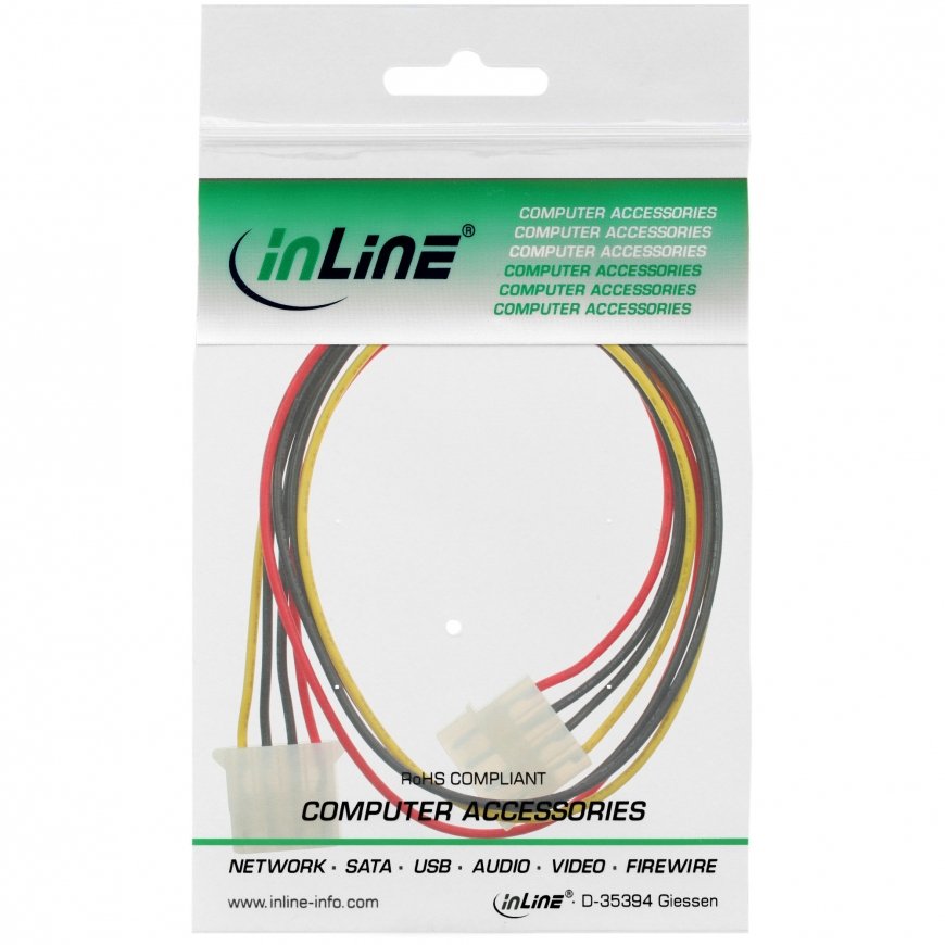 InLine 29650 vidinis maitinimo kabelis 0,3 m – 2