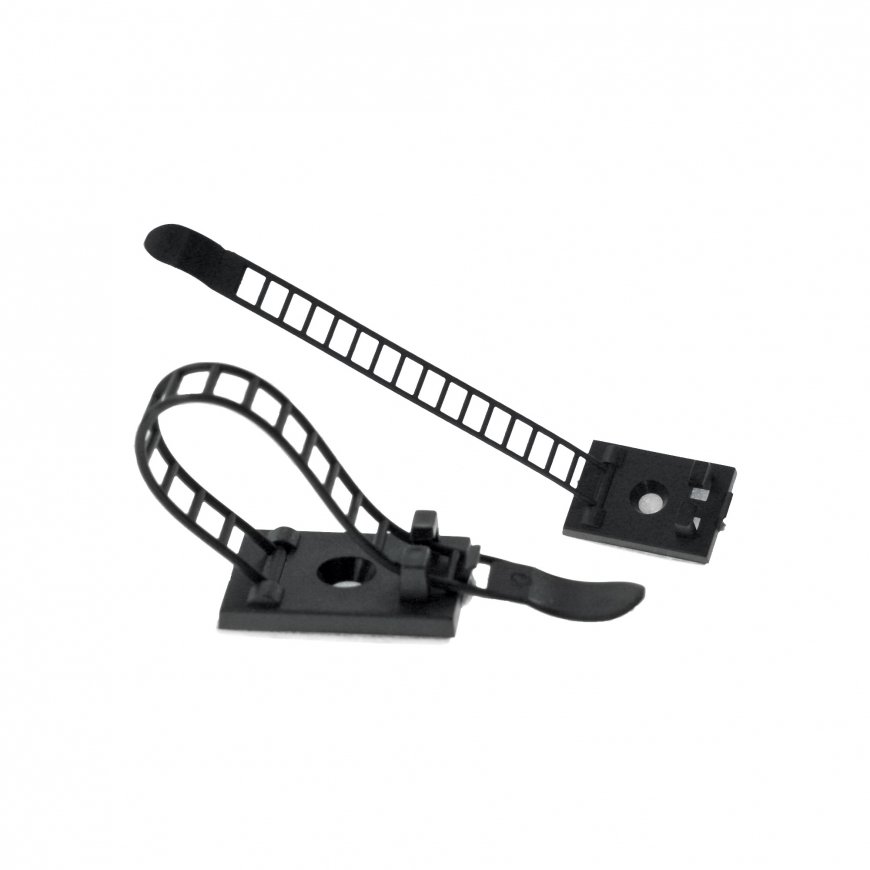 InLine 59969B kabeļu saite Melns 10 pcs – 2