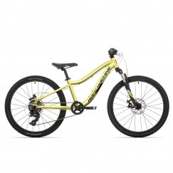 Jaunimo dviratis Rock Machine Storm Jr. 24 Sulfur Yellow (Rato dydis: 24 Rėmo dydis: 12)
