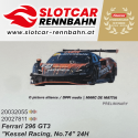 Carrera Digital 132 Ferrari 296 GT3 Kessel Racing, Nr.74 Carrera Digital 132 Ferrari 296 GT3 Kessel Racing, Nr.74