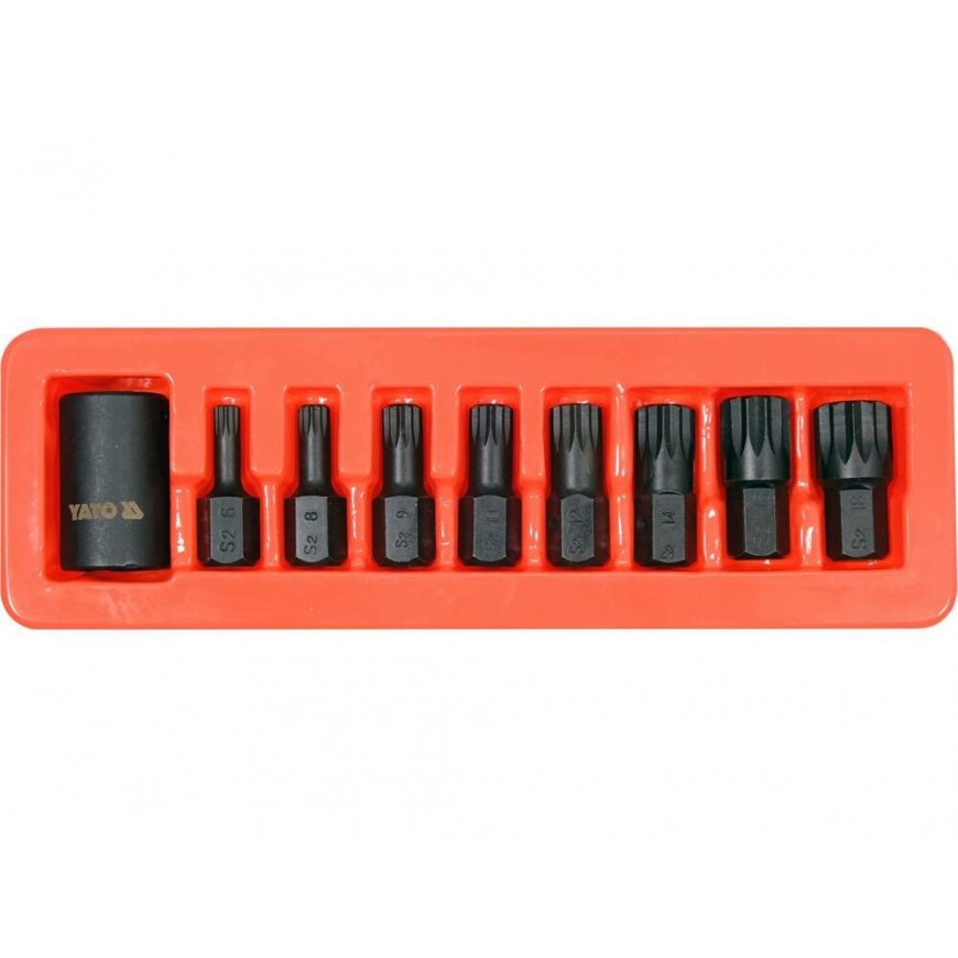 Yato YT-10663 wrench adapter/extension 9 pc(s)