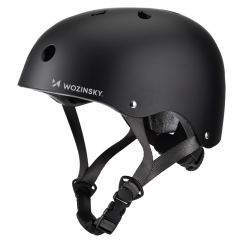 Wozinsky Lightweight BMX|Scooter Helmet M - Black