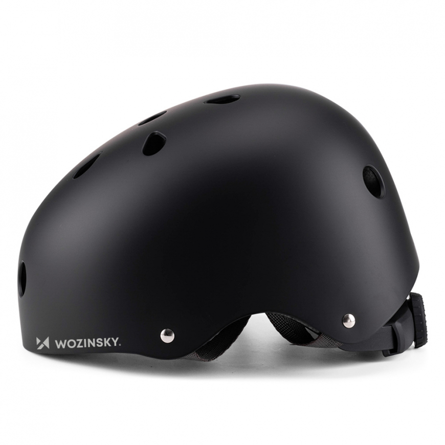 Wozinsky Lightweight BMX|Scooter Helmet M - Black – 3
