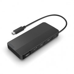 Lenovo 40B90100EU док-станция для ноутбука Проводная USB 3.2 Gen 1 (3.1 Gen 1) Type-C Черный