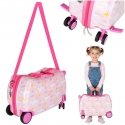 RoGer Children’s Wheeled Travel Suitcase 30L Unicorn Print RoGer Children’s Wheeled Travel Suitcase 30L Unicorn Print