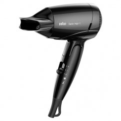 Braun HD130 föön 1200 W Must