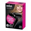 Braun HD130 hair dryer 1200 W Black Braun HD130 hair dryer 1200 W Black