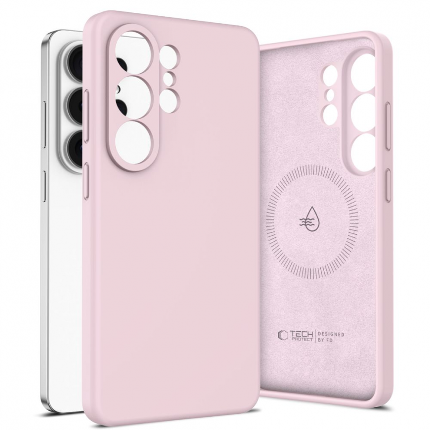 TECH-PROTECT SILICONE MAGSAFE GALAXY S26 ULTRA PINK PEARL – 2
