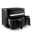 OBH Nordica Dual Easy Fry gaisa friteze 8,3 l, melna