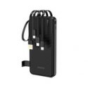 PD22.5W built-in cable fast charge power bank 10000mAh Black