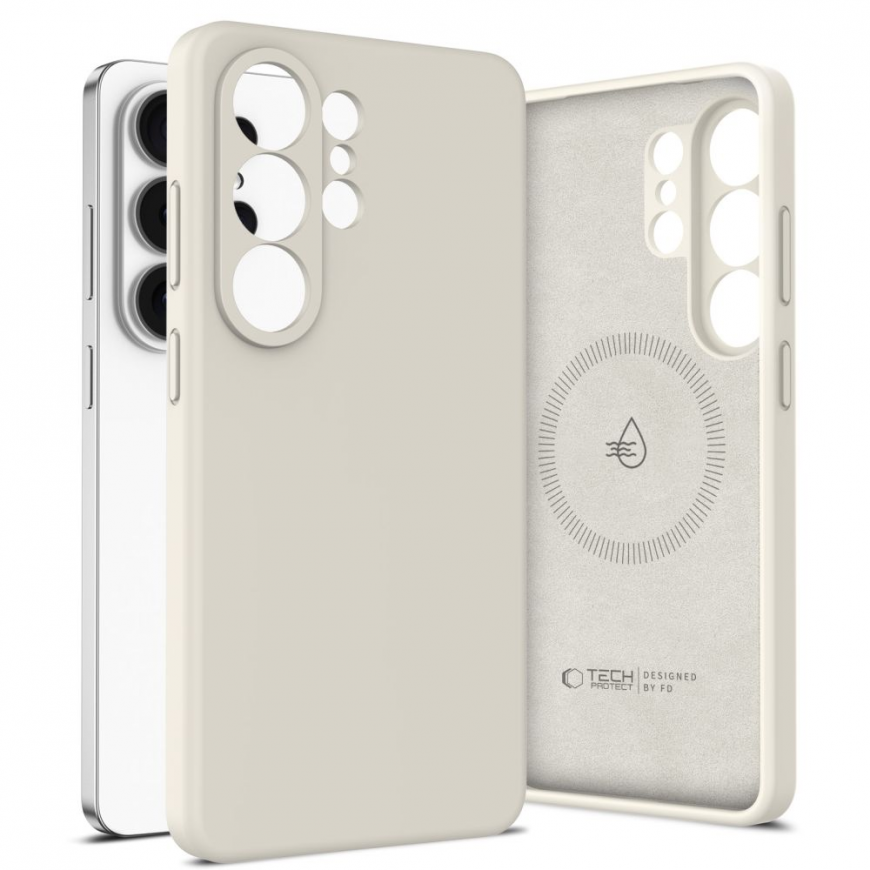 TECH-PROTECT SILICONE MAGSAFE GALAXY S26 ULTRA COSMIC LATTE – 2