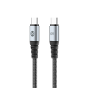 Forever Braix cable USB-C - USB-C 1,0 m 60W black Forever Braix cable USB-C - USB-C 1,0 m 60W black