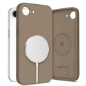 TECH-PROTECT SILICONE MAGSAFE IPHONE 16E | 17E CHOCOLATE BROWN