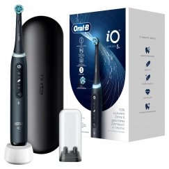 Oral-B iO Series 5 Suaugusiems Vibruojantis dantų šepetėlis Juoda