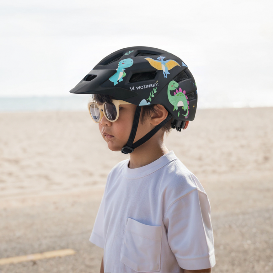 Wozinsky MTB Children's Bike Helmet with Detachable Visor S - Bl – 5