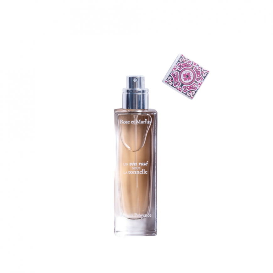 Rose et Marius, Un vin rose sous la tonnelle, Eau De Parfum, Uni