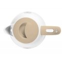 Concept RK2331 electric kettle 1.7 L 2200 W Beige, White