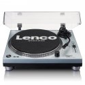 Lenco L-3809ME skaņuplašu atskaņotājs Tiešās piedziņas audio atskaņotājs Zils, Metālisks Manuāls Lenco L-3809ME skaņuplašu atskaņotājs Tiešās piedziņas audio atskaņotājs Zils, Metālisks Manuāls