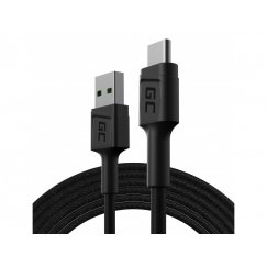 Green Cell KABGC19 USB-kaabel USB 2.0 2 m USB A USB C Must