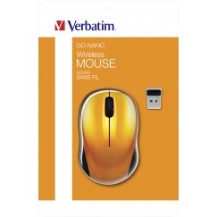 Verbatim Go Nano hiiri Office Molempikätinen Langaton RF 1600 DPI
