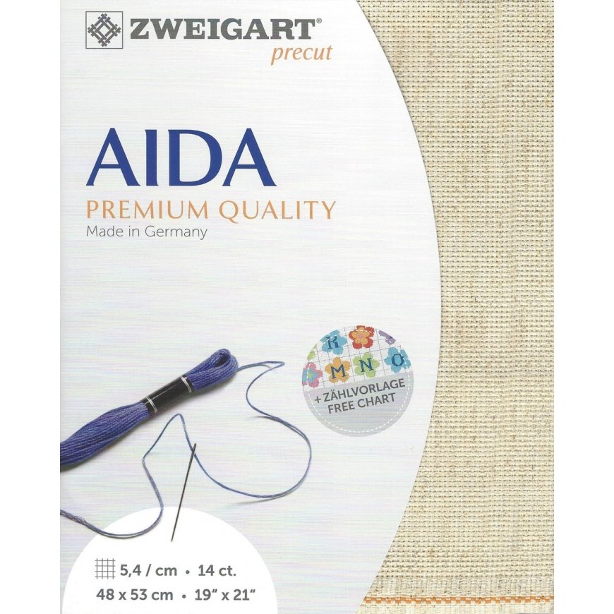 Zweigart Drobe Zweigart Sawitzki Iš anksto iškirpta Aida 48x53 cm 3279544853 – 2